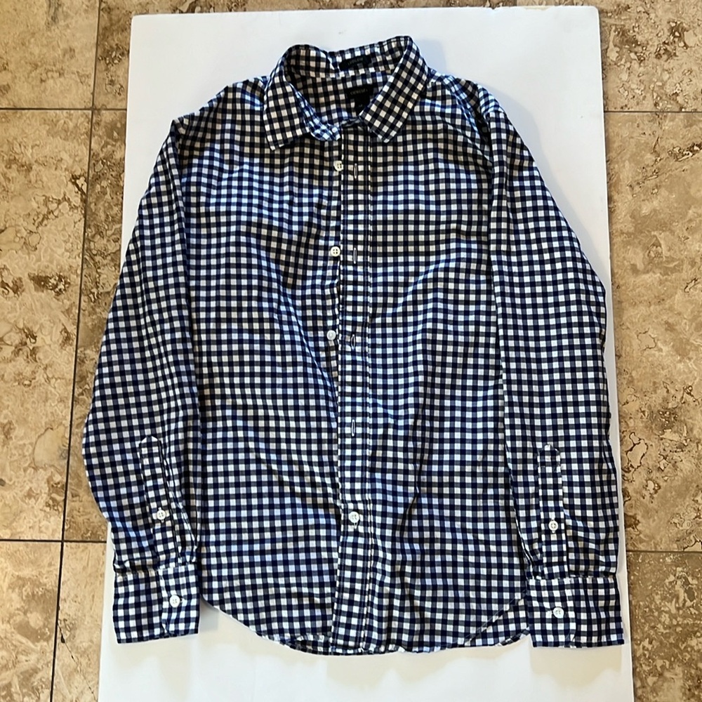 J. Crew Boys Button Up Shirt, Size 12